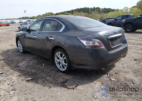 2012 Nissan Maxima 3.5 Sv из США, поврежденный, VIN 1N4AA5AP0CC840394